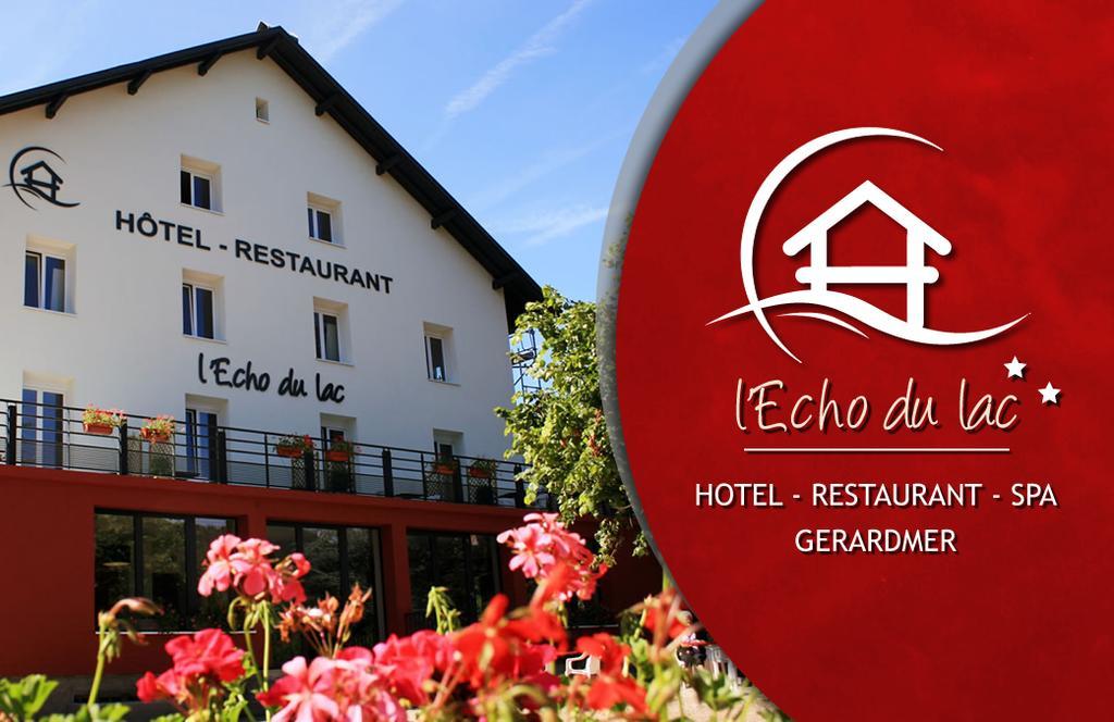 Hotel Restaurant L Echo Du Lac Жерарме Екстер'єр фото